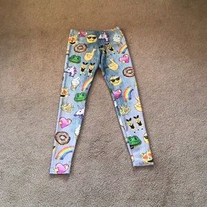 Terez Emoji XL Leggings